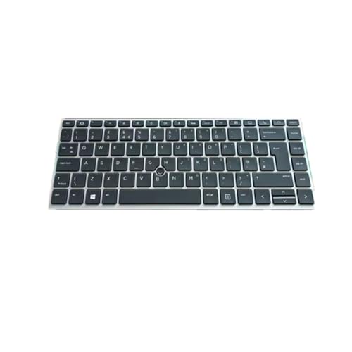 Teclado HP EliteBook 840 G5 negro ideal para teletrabajo y oficina diseño UK English