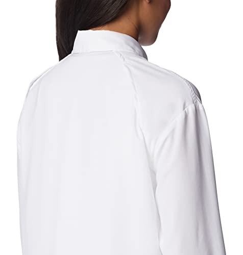 Miniatura 5 de Columbia Silver Ridge Utility Long Sleeve Shirt Camiseta Para Senderismo, Jardín Blanco Opulento, Xxl Para Mujer
