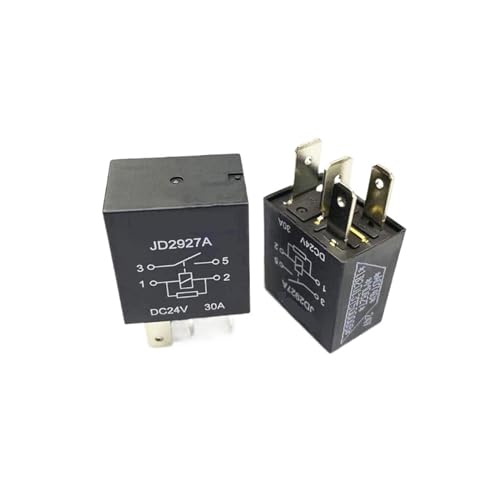 Relais JD2927A 24V 30A 4 PIN pour réparer les pannes de ventilation sur véhicule 24V