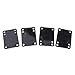 4PCS 3mm Longboard Riser Pads Skateboard Risers Cruiser Shock Pads