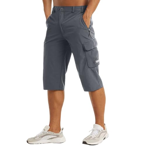 Short de course homme séchage rapide léger running poches zippées 325F