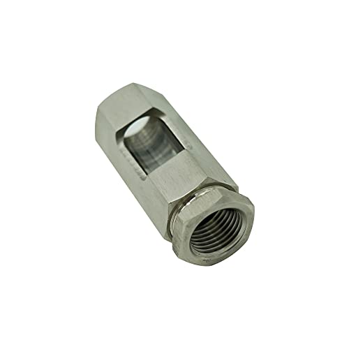 Inline Sight Glass Stainless Steel 304 - Various Sizes - USAlab