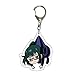 CHAOZI0 6pcs Jujutsu Kaisen Keychain Pendant Anime double-sided transparent acrylic pendant, keychain pendant
