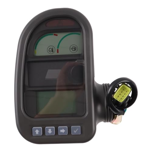 Image of HOLDWELL Display Panel Monitor VOE14390065 14390065 14636301 Compatible with Volvo Excavator EC135B EC140B EC160B EC180B EC200B EC210B EC240B EC290B EW140B EW145B EW160B EW180B EW200B