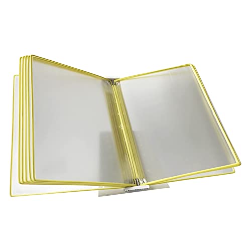 Amarillo con 10 cajas A4. Catálogo perfecto para presentaciones y uso en la oficina
