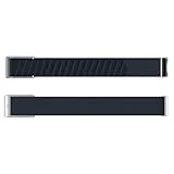 SuperKnit Luxe de WHOOP – Compatible con One y Peak – Accesorio cómodo, duradero y de alto rendimiento para salud y forma física – Metales prémium, Midnight