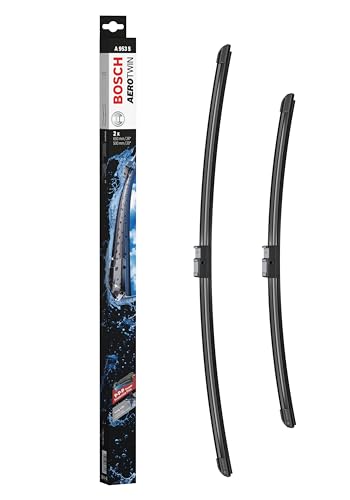 Image of BOSCH AeroTwin Wiper Blades Driver & Passenger Side - (26 inch & 20 inch) Side Lock 22mm - 3397118953