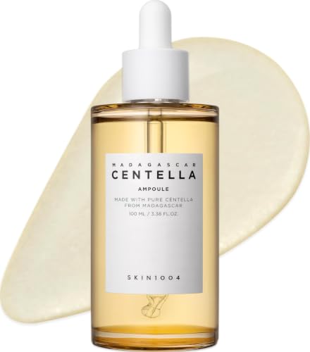SKIN1004 [Hudson's Pick] Madagascar Centella Ampoule, Korean Face Serum with Centella Asiatica for Hydrating & Moisturizing, Soothing Facial Serum for Skin Balance, Korean Skin Care, 3.38 fl.oz, 100ml