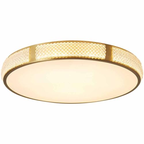 AWEITG Lámpara de techo LED redonda panel, lámpara empotrable 11,8 pulgadas, 27 W, 1890 lm, 3000 K/4000 K/5000 K seleccionable, for comedor, dormitorio, cocina(19.7in)