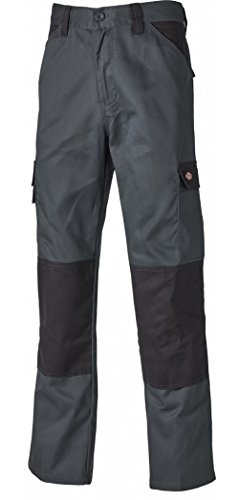 Dickies ED24/7T GRB 28 "Everyday" Trousers Gray/Black, Sz 28, 38 EU