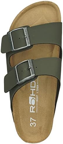 Rohde Women's Mules, Green Olive 61, 7 | Image 5