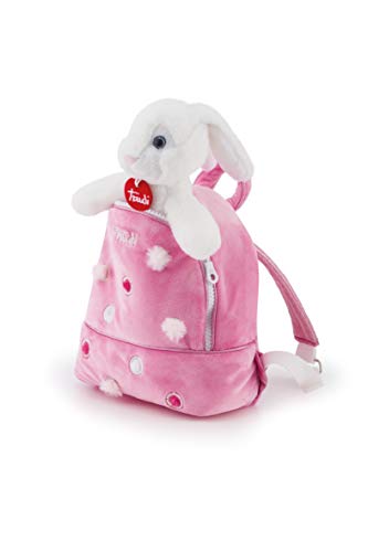 Conejito en mochila rosa   color modelo surtido