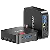 ACEMAGICIAN Kron Mini K1 Mini PC Gaming, AMD Ryzen 5 7430U (equivalente a 5850U, 6C/12T, hasta 4.3Ghz), 16GB DDR4 512GB SSD Mini PC Computadoras Micro Escritorio PC 4K Triple Display WiFi6 BT5.2