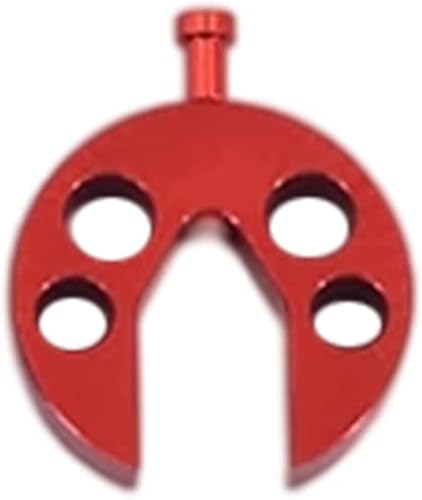 Miniatura 5 de Nivelador de placa deslizante para helicópteros RC, corrector de placa cruzada, accesorios de herramienta niveladora para helicópteros rojos 450