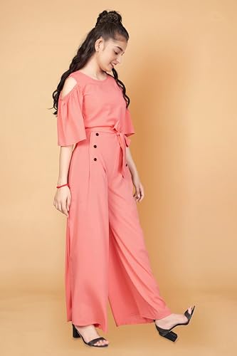 Image of Jwalin Girl's A-Line long Jumpsuit