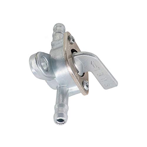 HURI Universal 6mm Inline Fuel Tank Tap Filter Petcock Switch Shut Off Valve for Baja BA150 150cc ATV X15 X18 X22 Nini Pocket Bike ATV Buggy Moped Motorcycle 50cc 70cc 90cc 110cc 125cc 150cc Go Karts - Thumbnail 4