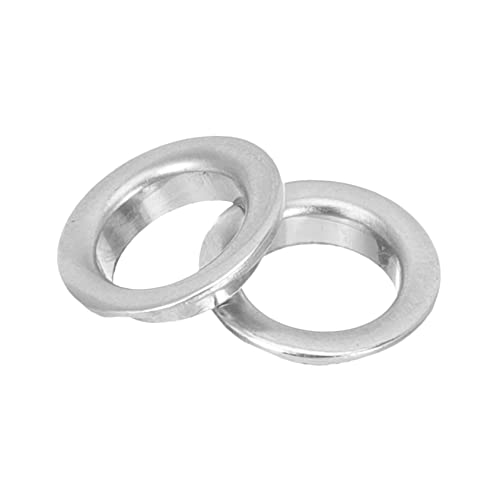 TOPPERFUN 2個ニッケルメッ真鍮製フルートパッドカップスリーブ 対応 フルート修理用アクセサリー 耐湿性設計 小型軽量