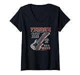 Fender USA Made Guitars Vintage Classic Camiseta Cuello V