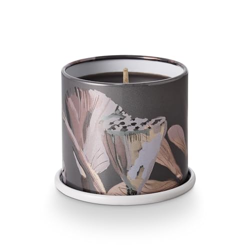 Image of Illume Demi Vanity Tin Candle, Woodfire