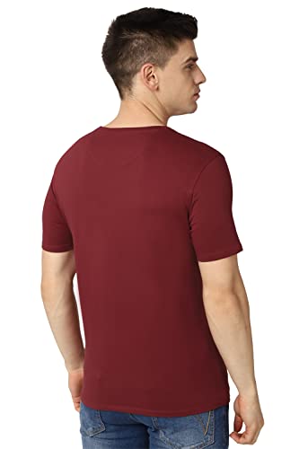 Image of Van Heusen Men's Cotton Slim Fit T-Shirt