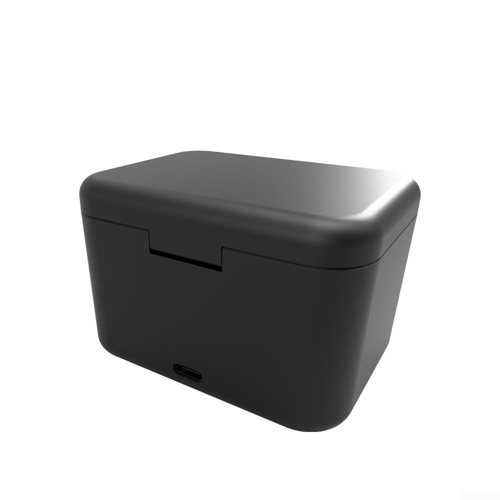 Whychstore Chargeur de batterie rapide pour Insta360 X5, station de stockage de charge de batterie portable à double canal, concentrateur de chargeur X5, avec câble de charge de type C