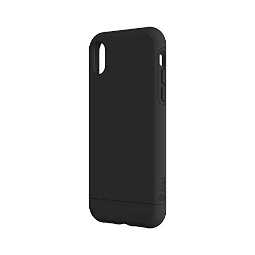 Image of Apple iPhone XR (6.1 Inches) 8ft Impact Protection, Two Layers Protective and Wireless Charging Compatible Arq1 Unity Case - Black