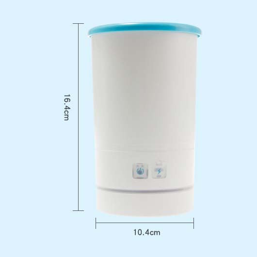 Machine automatique de nettoyage de pattes d'animaux pour chiens et chats, rechargeable par USB avec batterie longue durée, pour animaux jusqu'à 20,4 kg