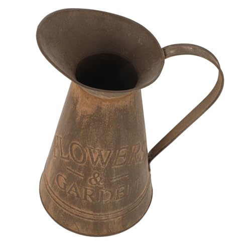 Veemoon Macetas para Plantas Suculentas De Metal Vintage Contenedor De Flores La Oficina Decoración para Escritorio