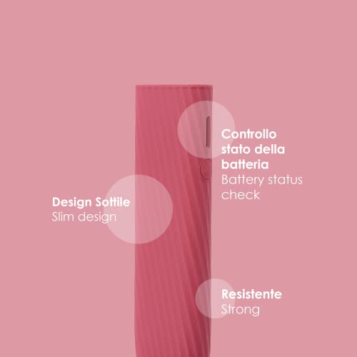 UPSHELL - Beschermhoes compatibel met IQOS ILUMA ONE van siliconen, beschermhoes voor elektronische sigaretten van hoge kwaliteit, nuttige accessoires voor elektronische sigaretten (FUCSIA) - Afbeelding 3