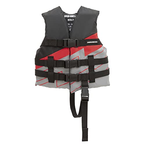 Airhead Bolt Chaleco salvavidas, PFD de lados cerrados, niño