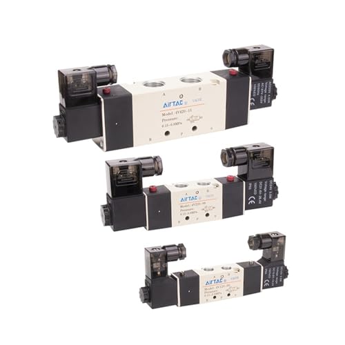 Électrovanne pneumatique 4V110 commutation rapide en DC24V