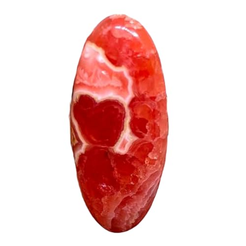 Pierre de rhodochrosite 47mm pour créer un collier d'amitié unique et fait main