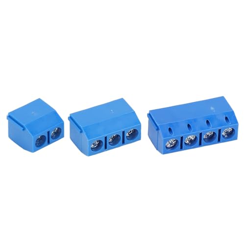 Conectores de tornillo paso 5mm para reparar regletas dañadas y asegurar cables de alimentación en PCB 2