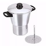 Aluminio Brilhante Cuscuzeiro Nordestino