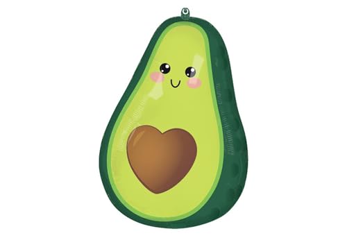 Ballon fête avocat aluminium 61 cm pour réussir votre décoration sans risque de dégonflage