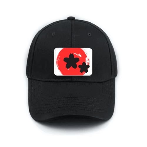 Casquette de baseball noire à motif pinceau idéale pour vos sorties décontractées en ville
