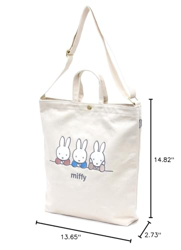 Bolso tote de lona resistente para mujer HAPITAS miniatura 6