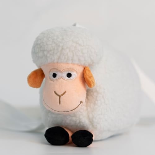 Adult Plush White Sheep Bag Cute Crossbody Bag with Adjustable Shoulder Strap3