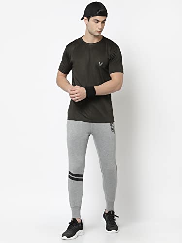 Image of UZARUS Men's Dry Fit Sports Gym Regular T-Shirt
