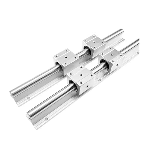 Movimiento suave con bloques de rodamiento y rieles lineales SBR12 7