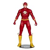 McFarlane Toys- DC Direct Page Punchers The Flash Barry Allen (The Flash #123) 7in Action Figure with Comic