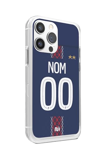 CS Coque iPhone 13 Football Personnalisée Silicone Antichoc - Cadeau Fan