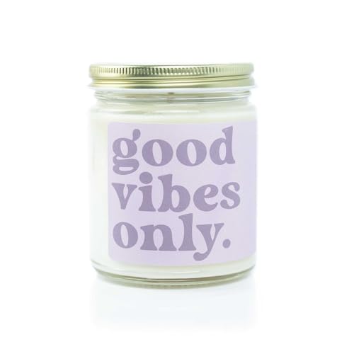 Austy Lou ‘Good Vibes Only’ Soy Candle – 9oz –