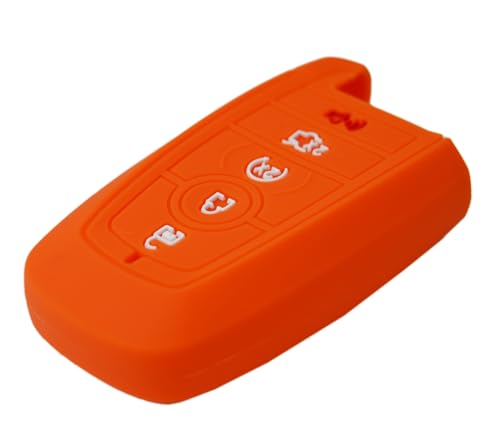 Image of Silicone Key Fob Cover for Ford F150 Mustang Explorer Expedition Escape Edge Bronco Transit Maverick and Lincoln Navigator Nautilus Aviator Corsair