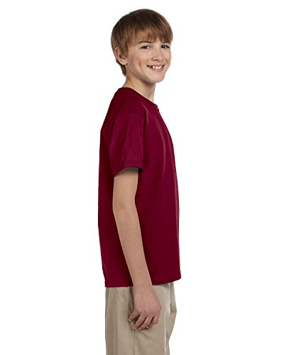 Fruit of the Loom Youth 5 oz. HD Cotton™ T-Shirt XL MAROON2