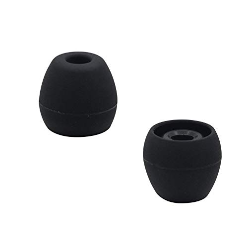 A-Focus イヤホン 弾丸 イヤチップ イヤーチップ イヤーチップス イヤーピース シリコン製 φ3.5o−3.8o内径に適用 Sony BeatsX JBL T110BT 等イヤホンに適用 快適 互換品 良い遮音性 Small Size 8個4ペア入