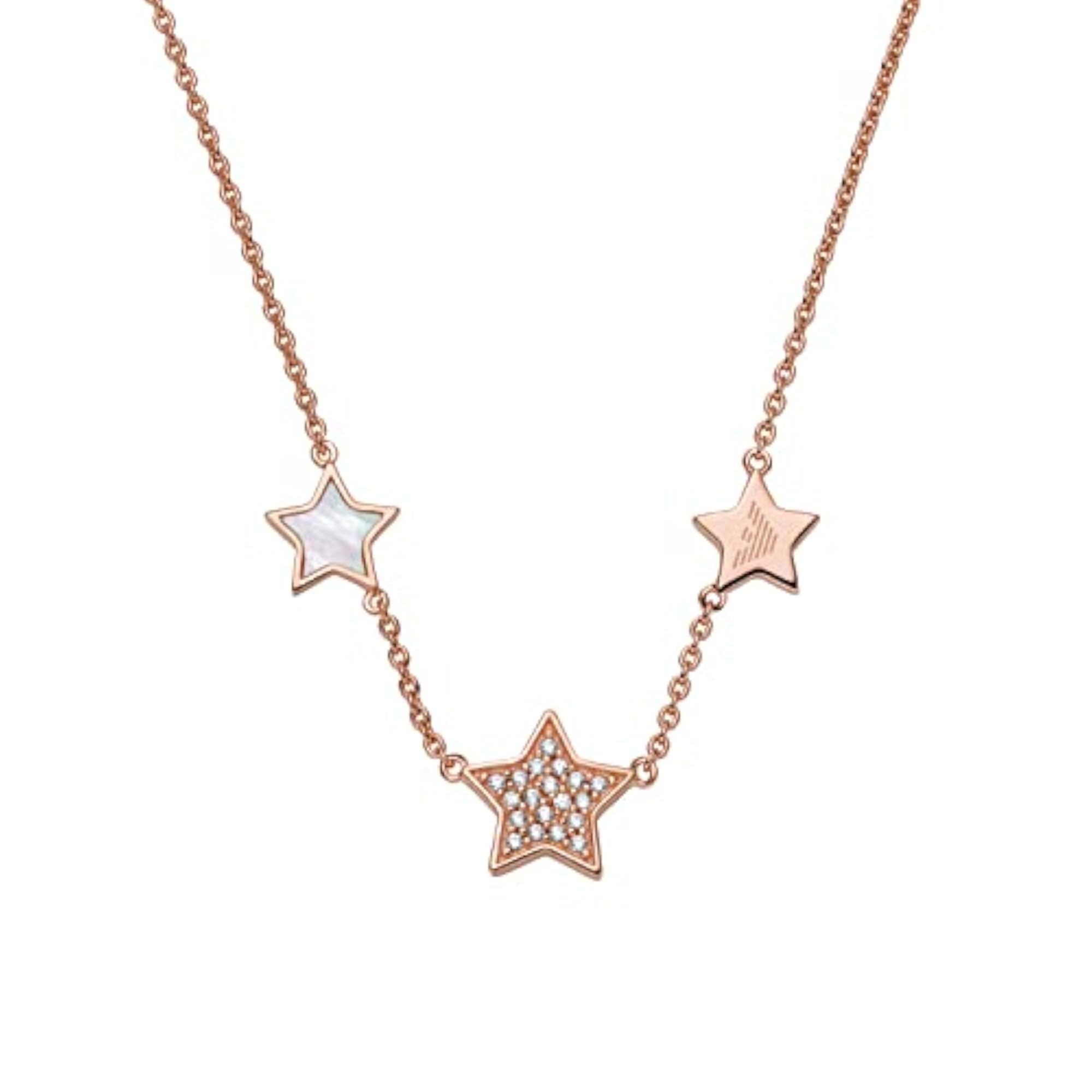 Women's Rose Gold Necklace EG3524C221