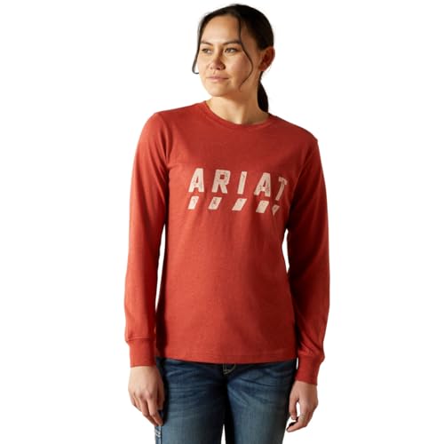 T-Shirt Coton Femme ARIAT Rebar pour le Quotidien et les Travaux Extérieurs