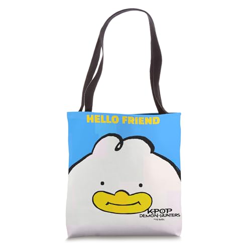 Bolso tote oficialmente licenciado KPop Demon Hunters Hello Friend miniatura 1