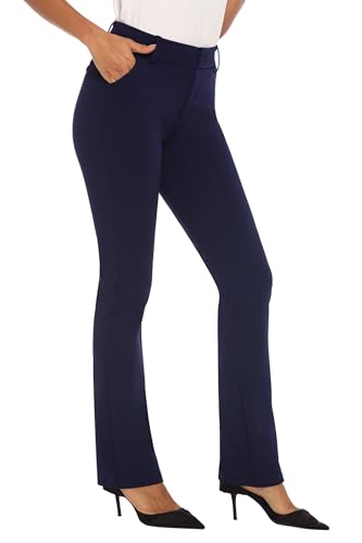 Women's Ease into Comfort Barely Bootcut Stretch Dress Pants